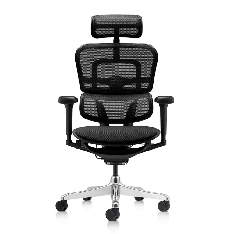 Ergohuman Office Chair Ultra fabric mesh combo front version