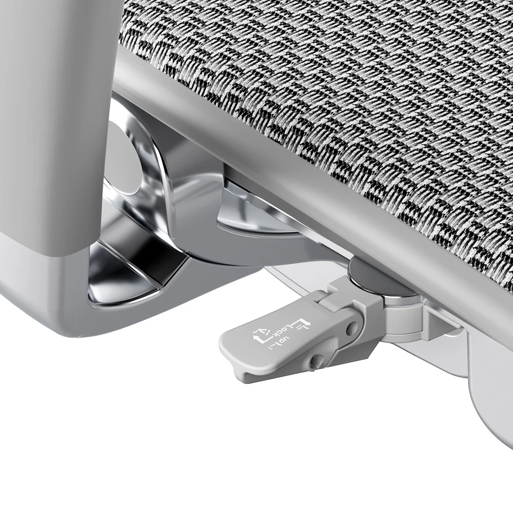 Ergohuman 2 Elite Platinum Mesh II Pink - Image 6