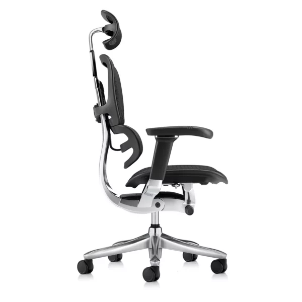 Ergonomic Office Chair Ergohuman 2 Luxury SE Mesh in Black right side view