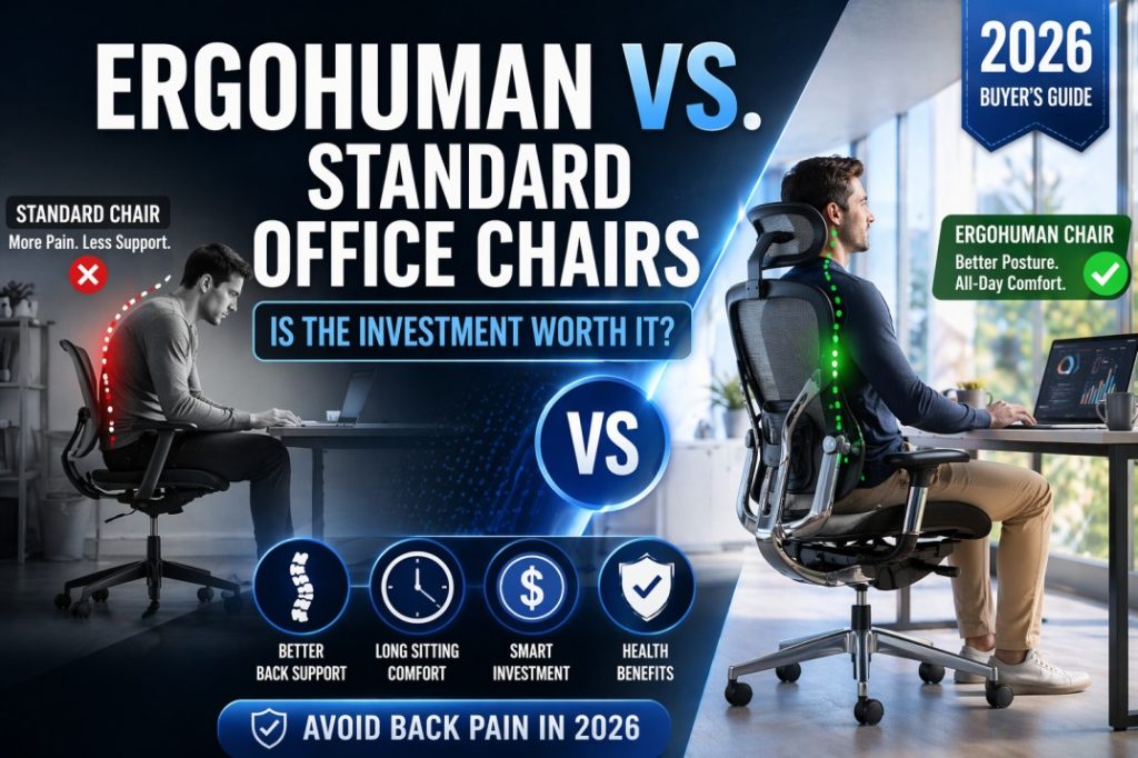 Ergohuman vs. Standard Office Chairs: Is the Investment Worth It?