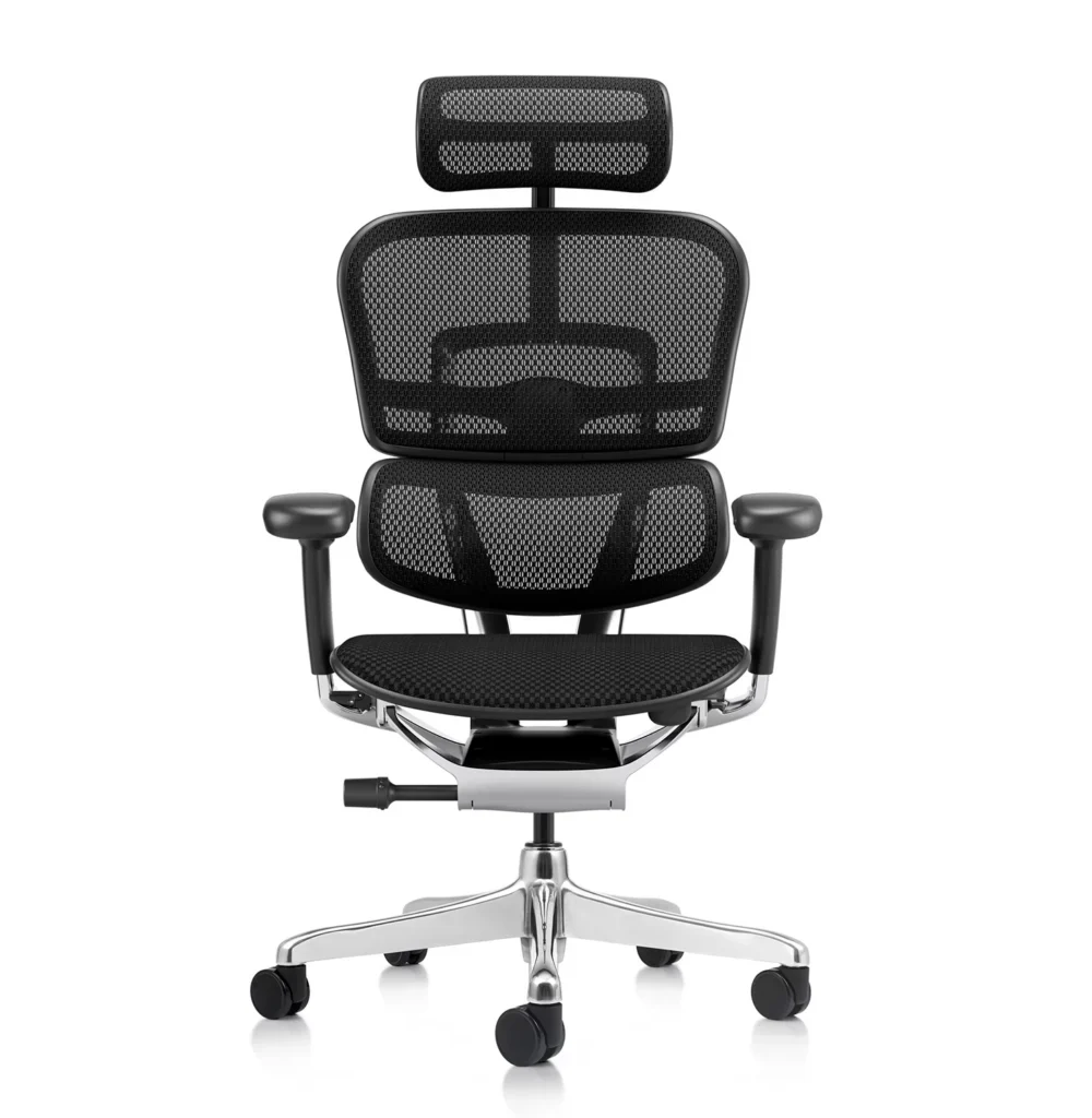 Ergohuman 2 Elite Fabric Mesh Combo II Legrest