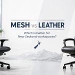 Mesh office chair NZ versus leather ergonomic office chair comparison